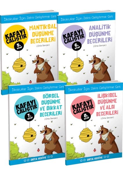 Uğurböceği Yayınları Kafayı Çalıştır Seti (Orta Seviye)