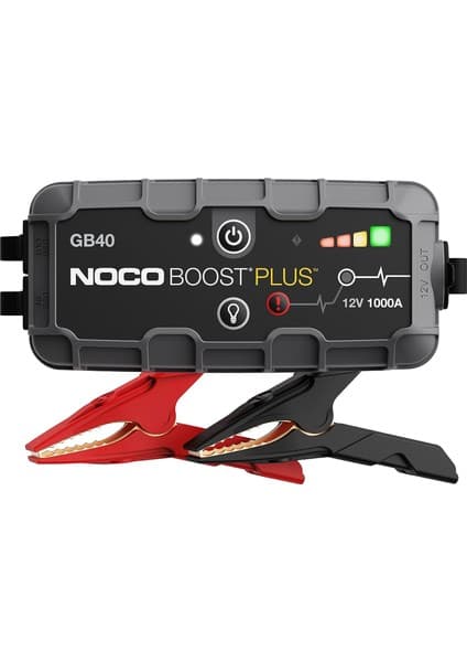 NOCO Genius GB40 12V 1000Amp Ultrasafe Lityum Akü Takviye Powerbank ve Led Lamba