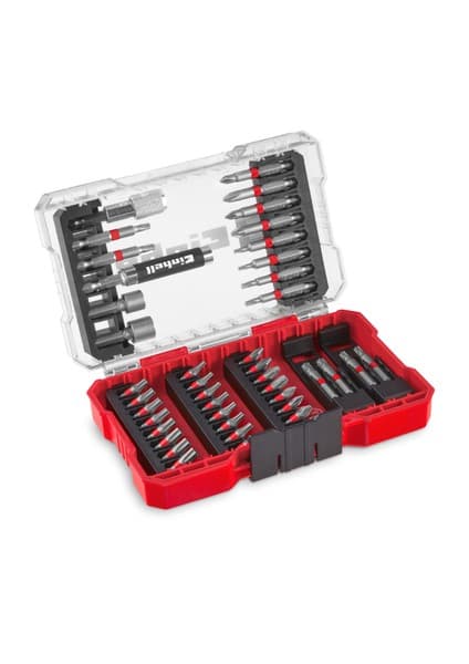 Einhell M-CASE 42 Parça Uç Seti (25 Mm Uçlar, 50 Mm Uçlar, Manyetik Tutucu, Lokma Uç, Hızlı Değiştirilebilir Uç Tutucu, Saklama Kutusu Dahil) - 49118953