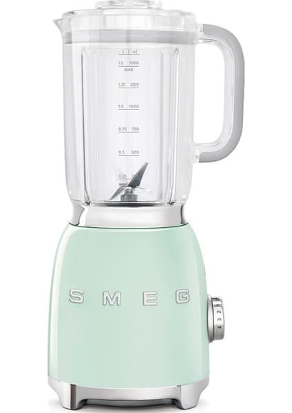 Smeg Pastel Yeşil Smoothie Blender 800 W 1,5 lt Kapasite Buz Kırma Fonksiyonu