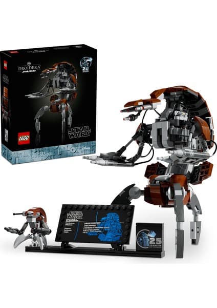 LEGO ® Star Wars™ Droideka™ 75381 - Yetişkinler için Koleksiyonluk ve Dekoratif Model Yapım Seti (583 Parça)