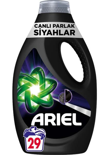 Ariel Canlı Parlak Siyahlar Sıvı Çamaşır Deterjanı 29 Yıkama