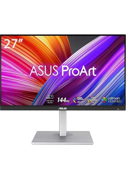 Asus ProArt PA278CGV 27 2K IPS HDR400 2560x1440 5ms 144Hz 350cd DP HDMI USB-C Hoparlör 3 Yıl Garanti