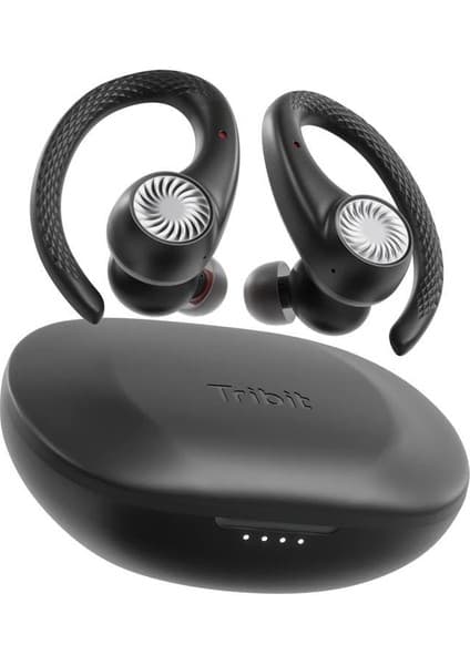 Tribit MoveBuds Siyah H1 Ultra Net Telefon Görüşmesi IPX8 5.2 Bluetooth Kulak İçi Kulaklık