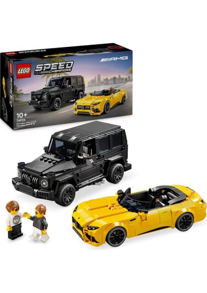LEGO ® Speed Champions Mercedes-AMG G 63 ve Mercedes-AMG SL 63 76924 - 10 Yaş & Üzeri Çocuklar için Oyuncak Model Yapım Seti (808P)