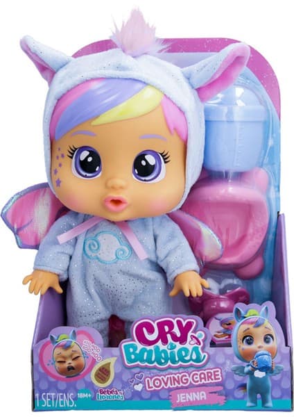 Cry Babies Love Fantasy Jenna Mor Renkli Model Bebek Bulut Temalı Eğlenceli Oyun Seti