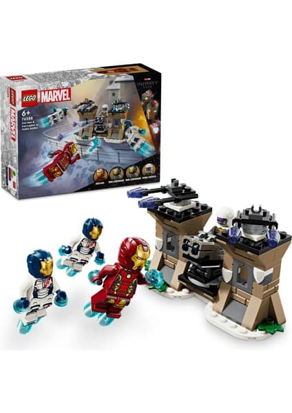 LEGO ® ǀ Marvel Iron Man ve Iron Ordusu, Hydra Soldier’a Karşı 76288 - 6 Yaş & Üzeri Çocuklar için Oyuncak Yapım Seti (135 P)