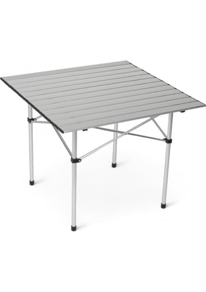 Uniqamp ® Krono™ 4 Kişilik Aluminyum Katlanır Piknik Kamp Masası 70X70X55 cm