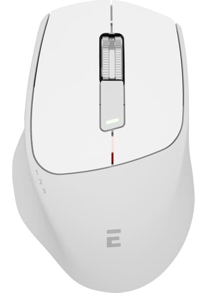 Everest SM-BT21 Beyaz 2in1 Bluetooth ve Wireless 2.4ghz USB Kablosuz Mouse Ofis Mouse Sessiz Mouse