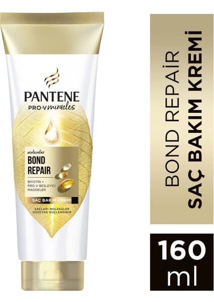 Pantene Pro-V Mıracles Molecular Bond Repair Saç Bakım Kremi Yıpranmış Saçlar Için 160ml