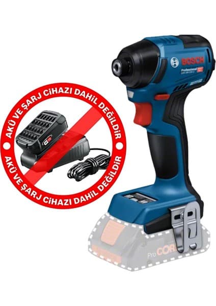 Bosch GDR 18V-220 C Darbeli Somun Sıkma SOLO (Akü ve Şarj Cihazı Dahil Değil) - 06019L6000