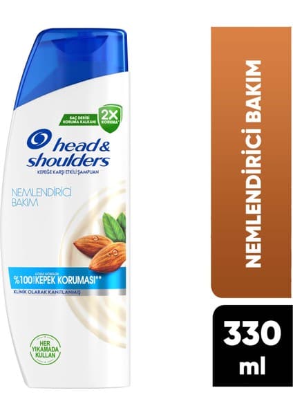 Head&Shoulders Head & Shoulders Nemlendirici Bakım Kepeğe Karşı Etkili Şampuan 330ML