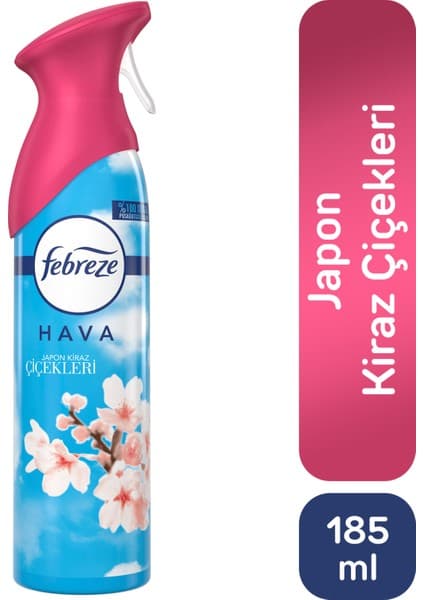 Febreze Japon Kiraz Çiçekleri Hava Ferahlatıcı Oda Kokusu 185 ml