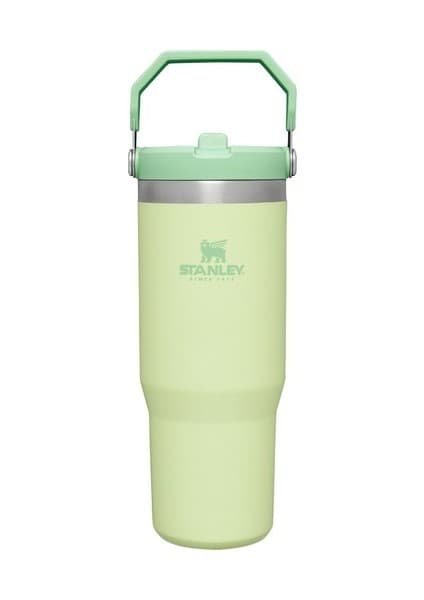 Stanley The IceFlow Flip Straw Pipetli Termos Bardak 0,89 LT Açık Yeşil