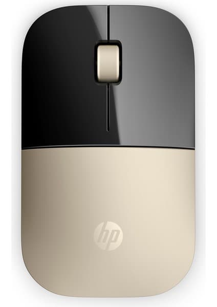 HP Z3700 Kablosuz Mouse X7Q43AA 1200 DPI Ev - Ofis Kullanımı İçin Altın Sarısı Tasarım