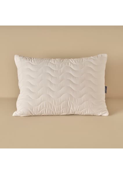 Bella Maison Microfiber Kapitoneli Yastık Alezi Beyaz (50X70 Cm)