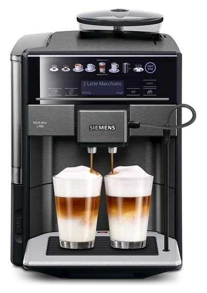 Siemens TE657319RW EQ6 Plus S700 Tam Otomatik Kahve Makinesi 1500 W Caffe Crema İçecek Türü