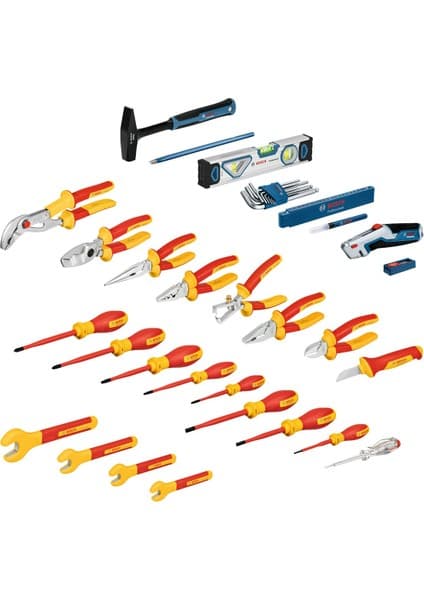 Bosch Case 28 Elektirikçi Set - 1600A02NG4 - Çok Yönlü Kullanım ve Dayanıklı Tasarım