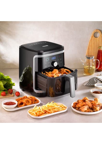 Schafer Thermochef XL Airfryer/Sıcak Hava Fritöz - Siyah