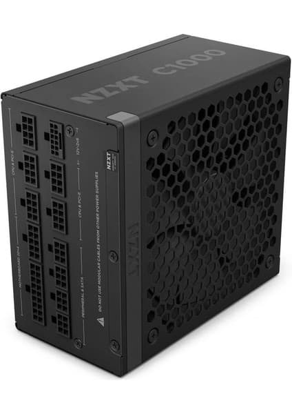 Nzxt 1000W PA-0G2BB-EU C1000 Black 80+ Gold Tam Modüler Atx 3.1 Güç Kaynağı