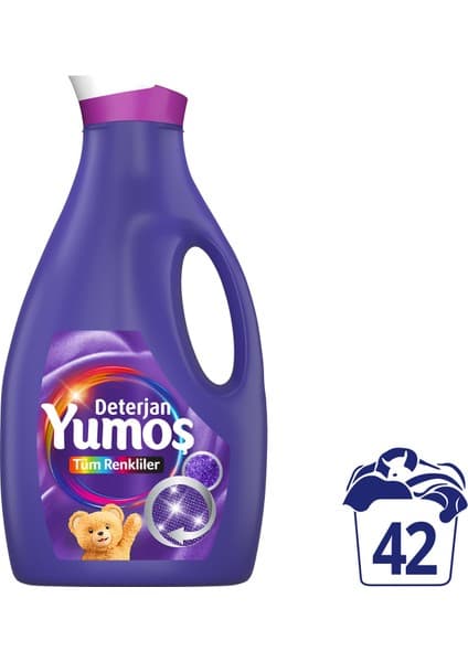 Yumoş Sıvı Deterjan Yoğun Terapi Tüm Renkliler İçin 2520 ml