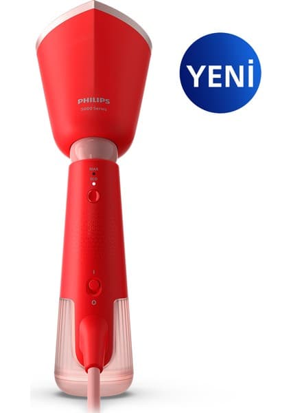 Philips 5000 Serisi El Tipi Buharlı Düzleştirici, 24 g/dk'ya kadar Kesintisiz Buhar, Taşınabilir Dikey Ütü, STH5020/40