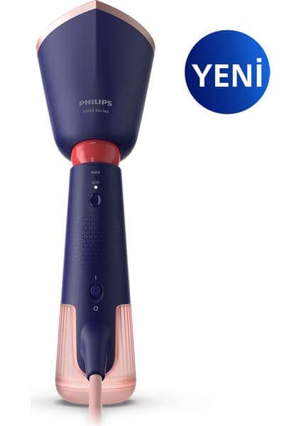 Philips 5000 Serisi El Tipi Buharlı Düzleştirici, Seyahat için taşınabilir, Tak ve Çalıştır, STH5030/20