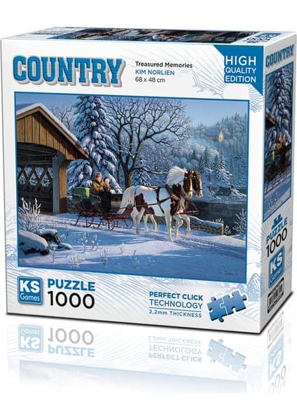 KS Games Treadured Memories 1000 Parça Puzzle
