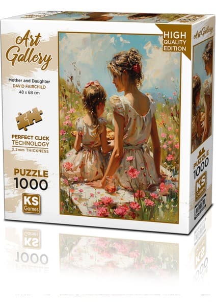 KS Games Mother And Doughter 1000 Parça Puzzle