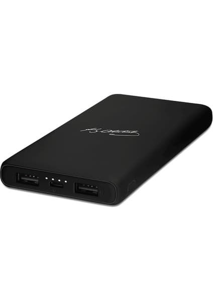 Ttec Powerslim Kemal Atatürk Imzalı 10.000 Mah Taşınabilir Şarj Aleti Siyah 2BB200KA