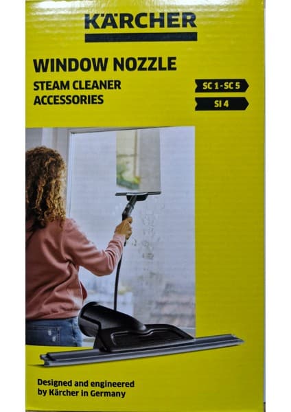 Karcher Buharlı Temizlik Makinesi Cam Silme Aparatı SC 2 SC 3 SC 4 SC 5 Yüksek Performans