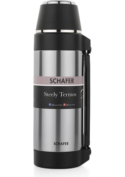 Schafer Steely Termos 1.5 lt - Inox