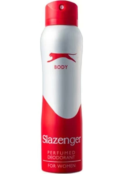 Slazenger Active Sport Kadın Deodorant Kırmızı