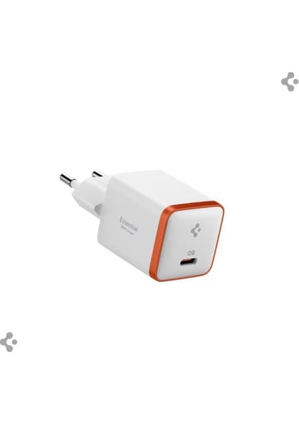 Spigen 30W USB-C Ultra Mini Hızlı Şarj Aleti PPS Super Hızlı Şarj GaN Pro Isı Düşürücü Güç Adaptörü Akım Koruma iPhone & Android & iPad & MacBook Type-C Beyaz - ACH08449 (Spigen TR Garantili)