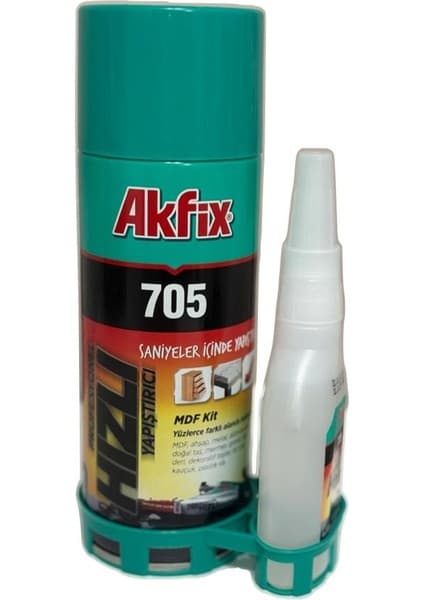 Akfix 705 Hızlı Yapıştırıcı Kit 400ML + 100GR GA065