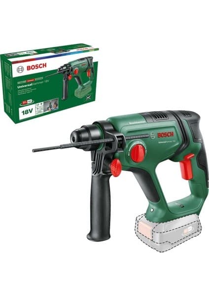 Bosch Universalhammer 18V Akülü Kırıcı Delici (Solo - Aküsüz) - 06039D6000
