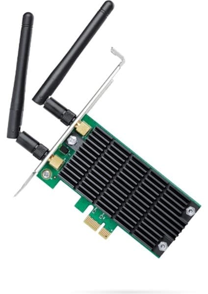 TP-Link Archer T4E | PCIe Adaptör | AC1200 Mbps | Dual-Band | Beamforming Teknolojisi | 2x2 MU-MIMO | Geniş Kablosuz Menzil | Kolay Kurulum