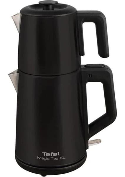 Tefal Magic Tea XL Paslanmaz Çelik Gövdeli 1650 Watt Çay Makinesi - Siyah