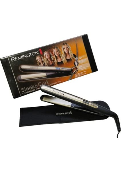 Remington S6500 Sleek&Curl 6 Farklı Şekil Veren Düzleştirici Seramik Malzeme ile Hızlı Isınma