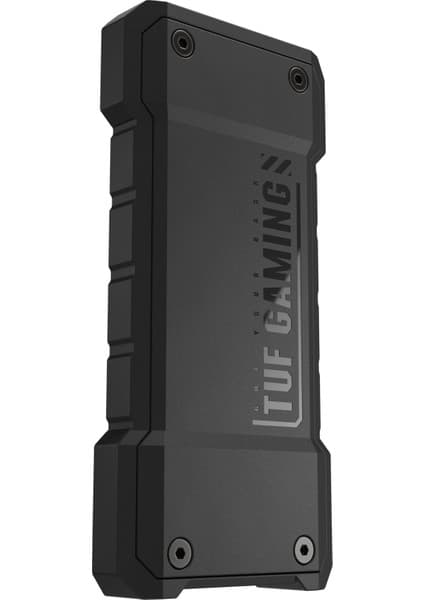 Asus TUF Gaming A2 M.2 NVMe & SATA SSD Kutusu— Sıvı ve Toz Koruması IP68, MIL-STD-810H - USB3.2 GEN2x2 Tip-C (20 Gbps), USB-C'den C'ye kablo