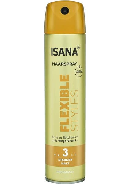 Isana Saç Spreyi Güçlü Tutuş Uv Filtreli 250 ml