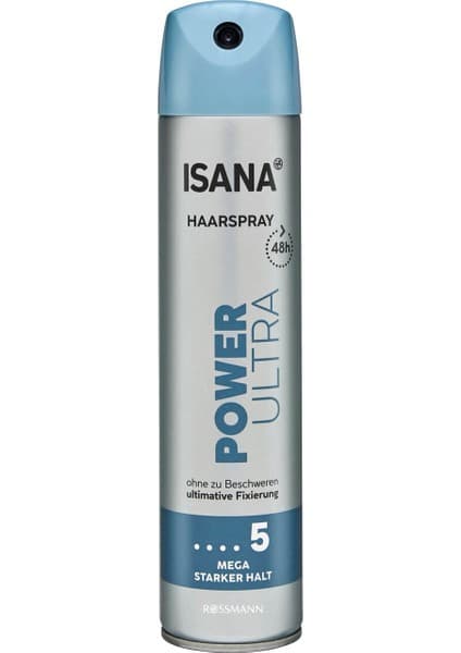 Isana Süper Güçlü Tutuş UV Filtreli Vegan Saç Spreyi 250 ml Parlaklık Verici Etkili Form