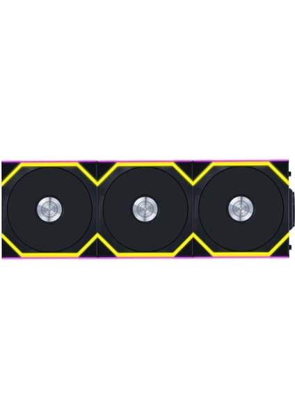 Lian Li Unı Fan Reverse SL Wireless 3X120MM Siyah Kasa Fanı RGB Aydınlatma Özellikli