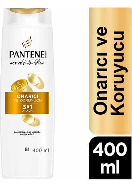 Pantene Onarıcı & Koruyucu 3'ü 1 Arada Şampuan 400Ml