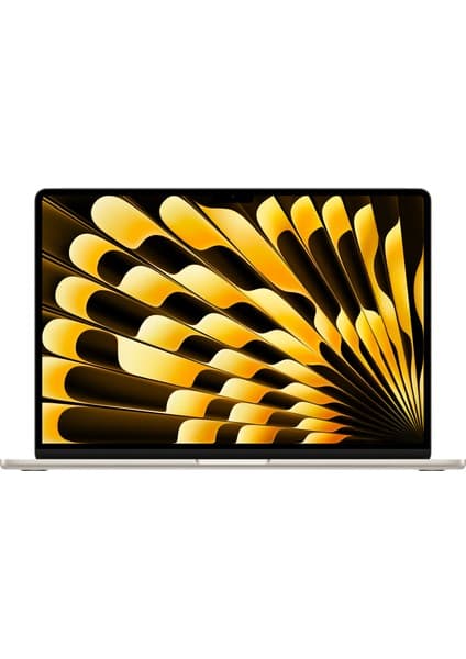 Apple MacBook Air M4 24GB 512GB SSD macOS 15" Taşınabilir Bilgisayar Yıldız Işığı MC6K4TU/A