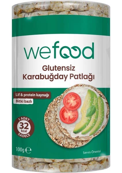 Wefood Karabuğday Patlağı 100gr