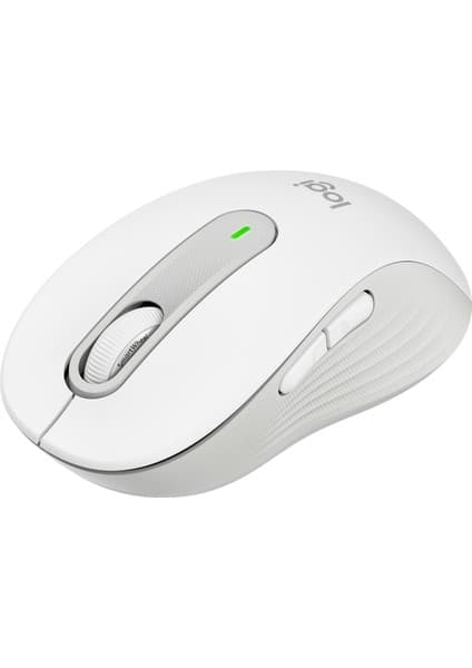 Logitech Signature M650 Küçük ve Orta Boy Sağ El Için Sessiz Kablosuz Mouse - Beyaz