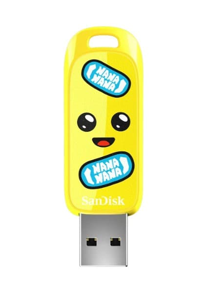 Sandisk Fortnite 128GB Peely Edition USB 3.2 Nesil 1 Flash Bellek SDCZIF-128G-G46