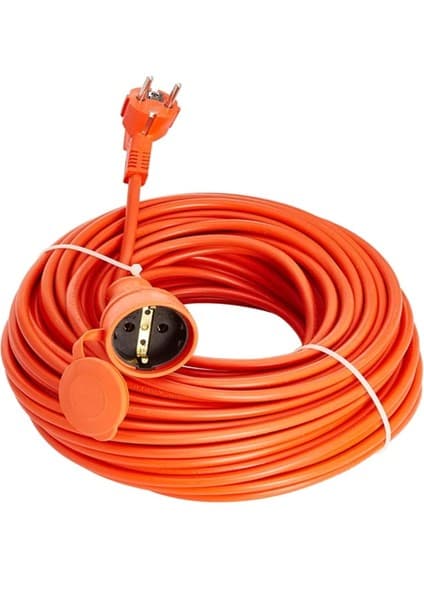 Storemax Bylion 10 Metre Seyyar Uzatma Kablosu 3x1.5 mm Turuncu Kablo