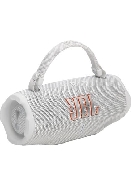 JBL Charge6, Bluetooth Hoparlör, IP67, Beyaz